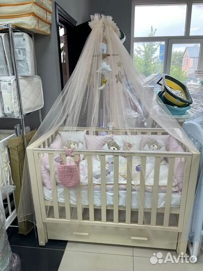 Кровать Кедр Helen 3 (маятник + ящик)