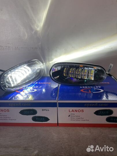 Противотуманные фары на chevrolet lanos 2 режим