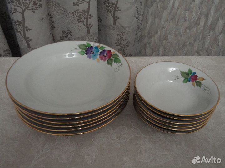 Сервиз столовый Октябрьский ффз СССР