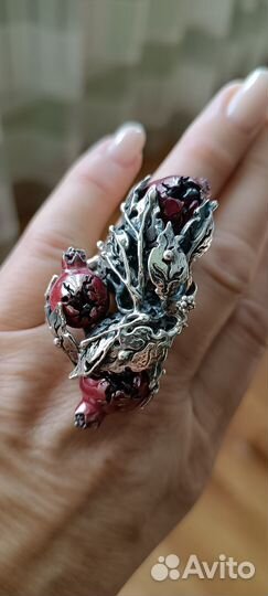 Серебряное кольцо