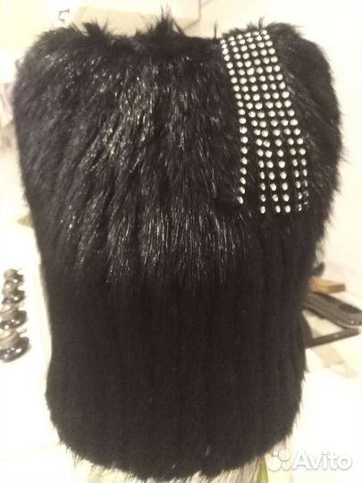 Женская шапка норковая