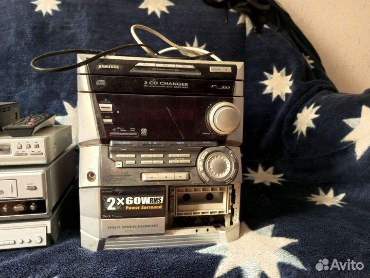 Музыкальный центр samsung dvd vhr плеер samsung