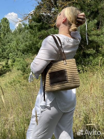Сумка женская из джута cesta-C