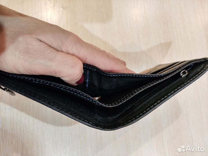 Кошелек мужской натуральная кожа