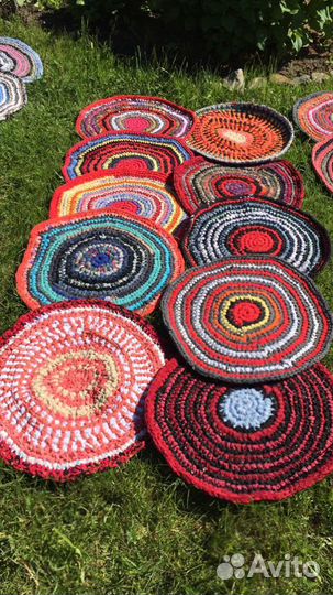 Коврик вязаный под старину, музей, деревня