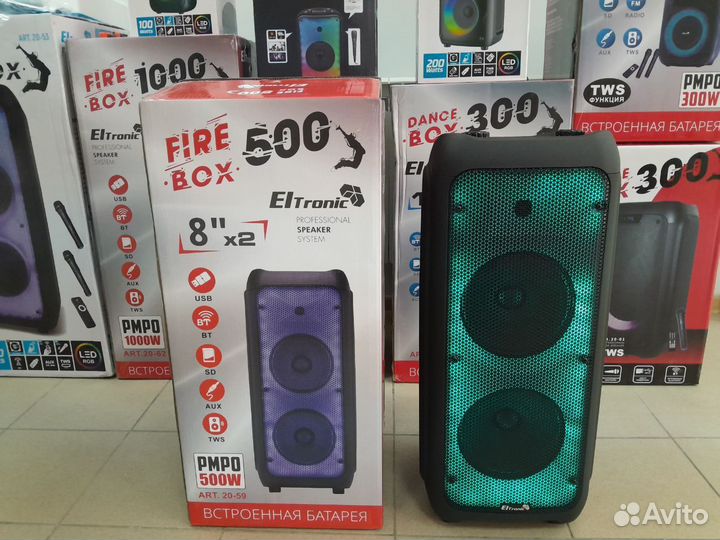 Музыкальная колонка + 2 микрофона + Эквалайзер