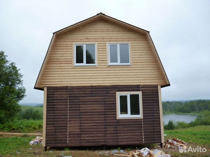 Бытовка дом / Каркасно-щитовой дом под ключ
