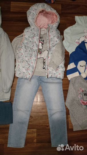 Вещи пакетом на девочку