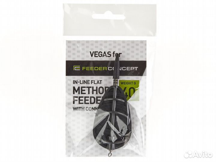 Кормушка 40гр. vegas flat method 
