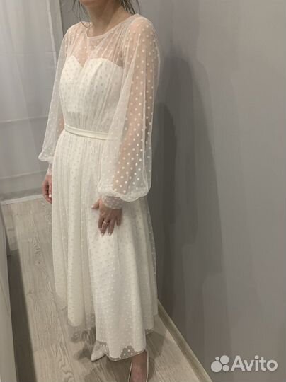 Платье свадебное для беременных