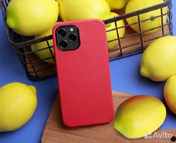 Кожаный чехол на iPhone 12 Mini