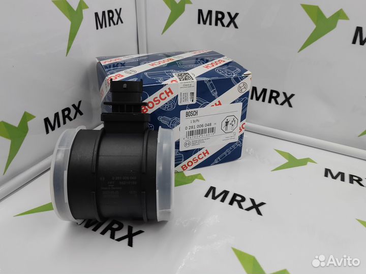 Датчик массового расхода воздуха 0281006048