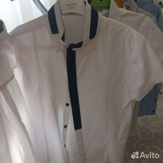 Школьные рубашки для мальчиков 158 164