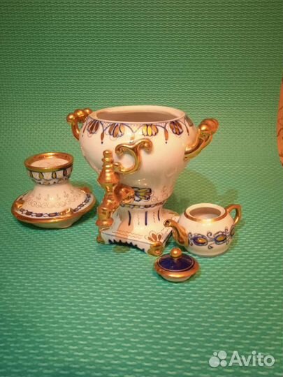 Фарфоровый самовар СССР