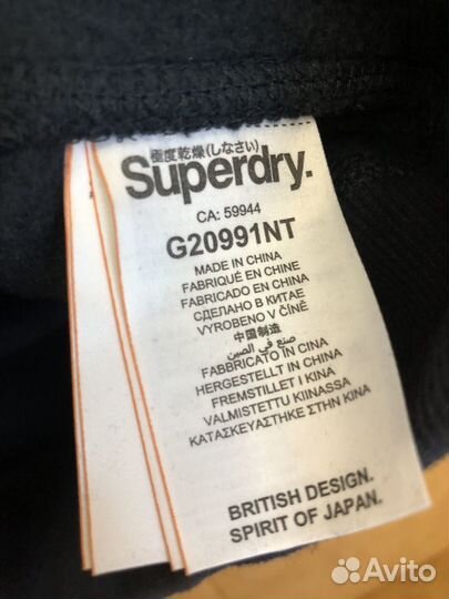 Худи superdry новое(Оригинал)