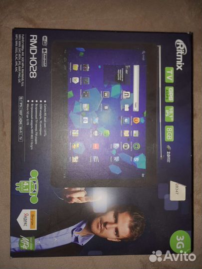 Планшет ritmix rmd 1028