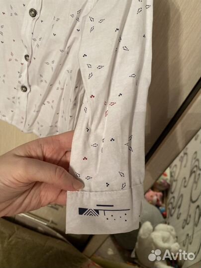 Рубашка с бабочкой на мальчика