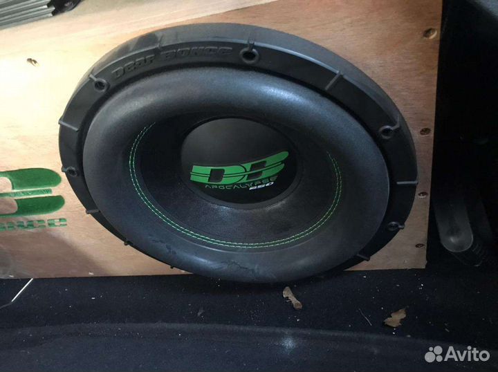 Сабвуфер и усилитель