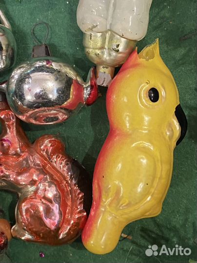 Елочные игрушки СССР в реставрацию