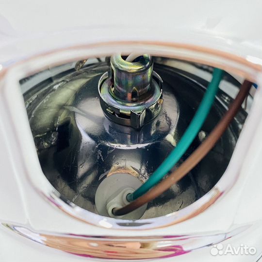 Фара Delta, Zodiak, Alpha круглая в сборе (Хром)