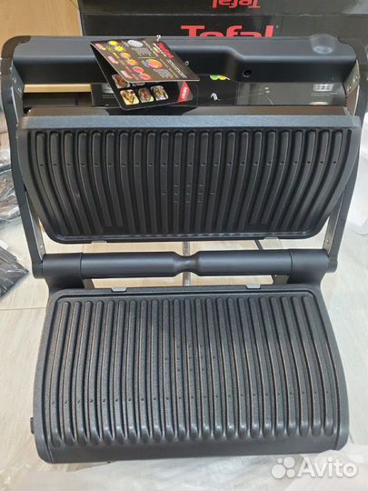 Гриль Tefal OptiGrill+ XL GC722, чёрный