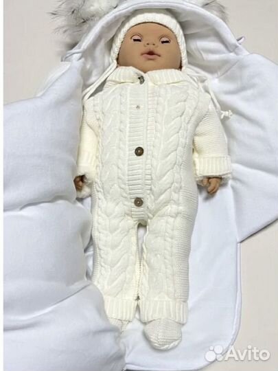 Конверт - Кокон для новорожденных новый