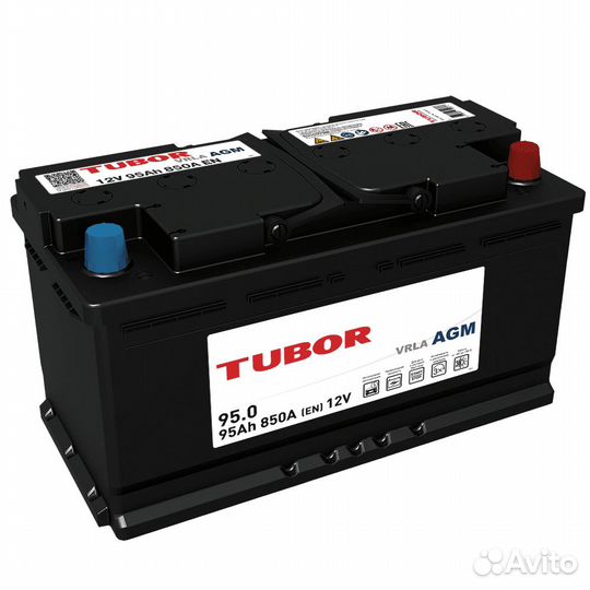 Аккумулятор tubor AGM 6ст-95.0 vrla