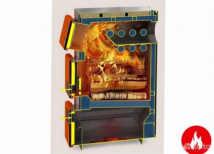 Твердотопливный котел теплодар куппер про-16 (2.0)