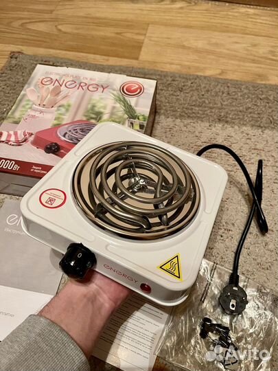 Электроплитка настольная. 1000Вт