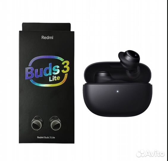 Новые Xiaomi Redmi Buds 3 Lite Black