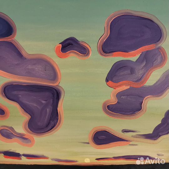 Картина маслом на холсте для интерьера