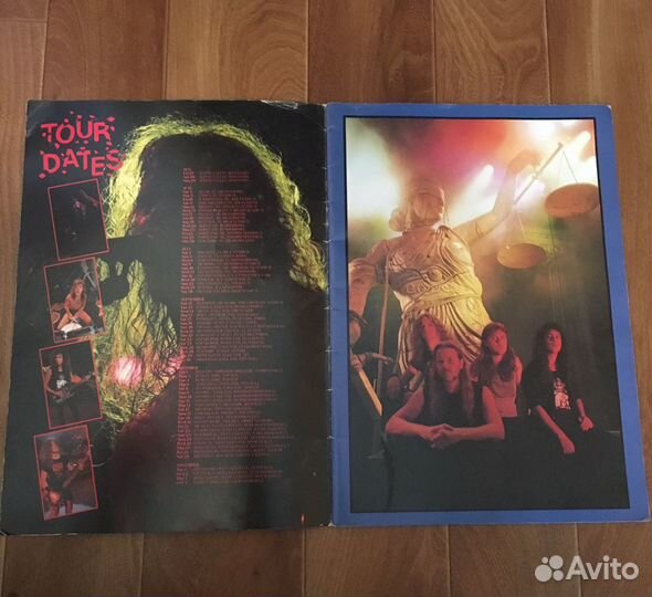 Metallica- Damaged Justice 88-89 Tour Program