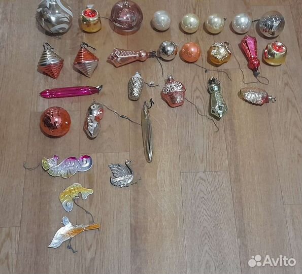 Елочные игрушки СССР