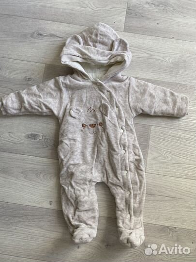 Комбинезон для новорожденного 68