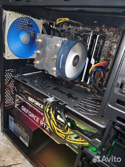 Игровой пк intel i7/RTX3080/32 гб ddr4/ssd1тб nvme