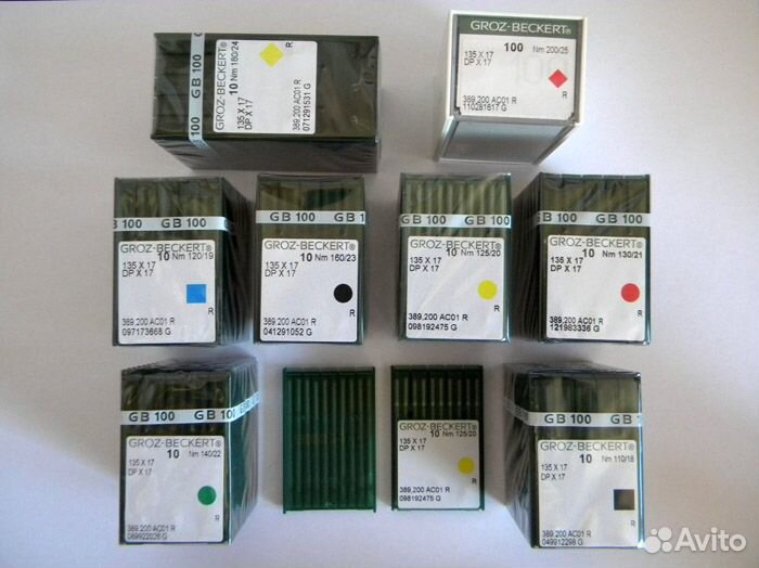 Иглы для швейных машин Groz-Beckert (Германия)