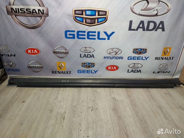 Накладка порога на порог Nissan almera G15 Прав