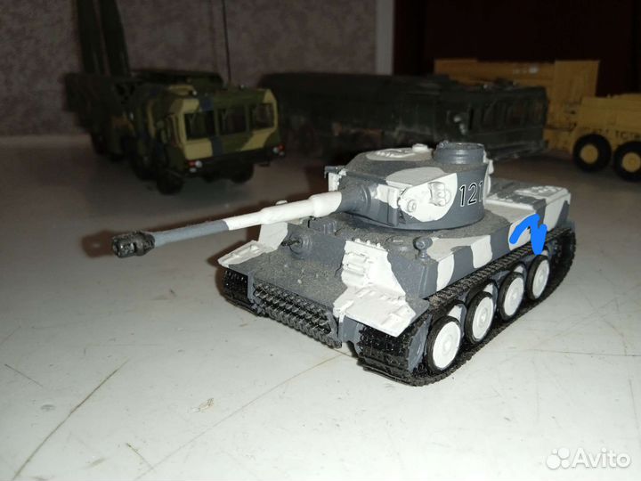 Модель танка тигр 1/76