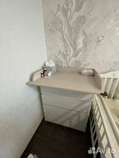 Пеленальная накладка на комод