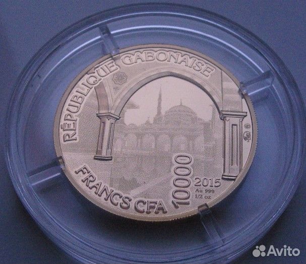 10000 франков 2015 г., ммд, Сердце Чечни, Золото