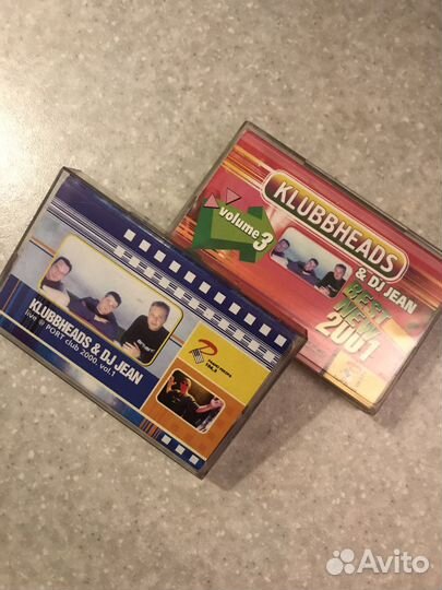 7 аудиокассет Ping-Pong, Klubbheads одним лотом