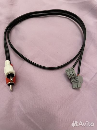 Переходник кабель Шнур с разьемами тюльпан