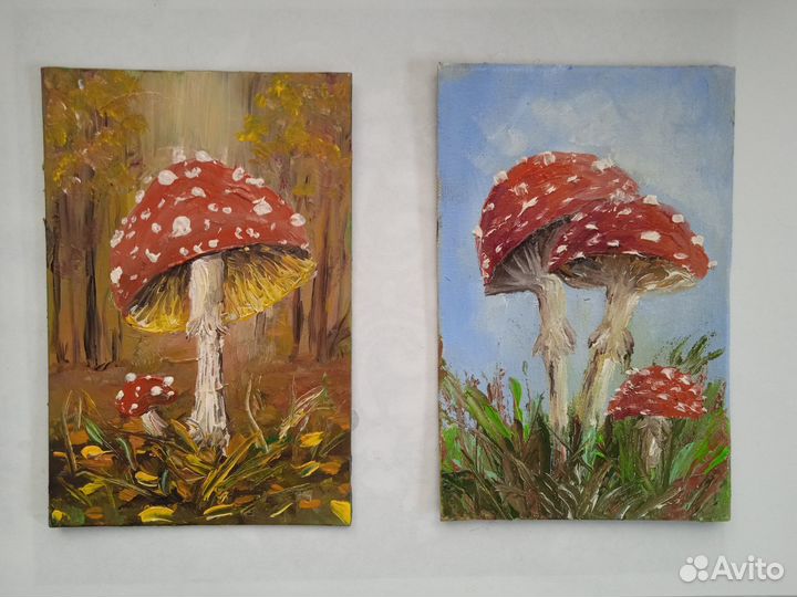 Картина маслом этюд 