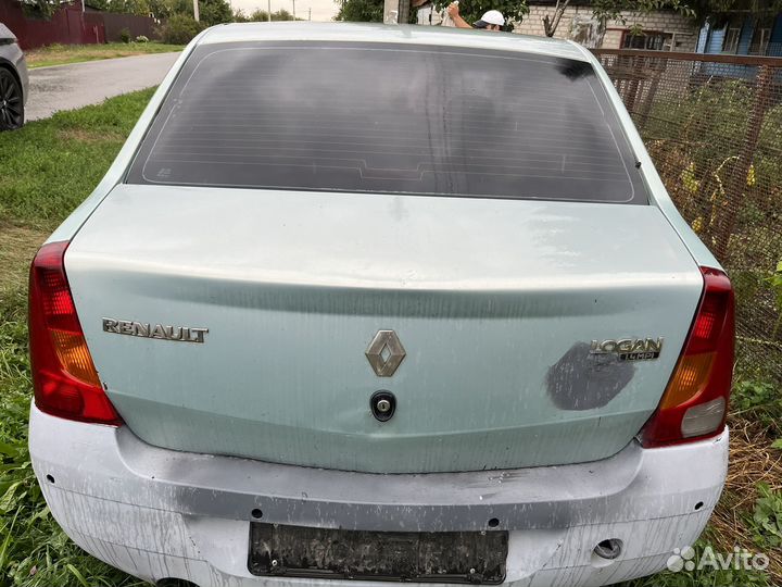 Крышка багажника renault logan 1