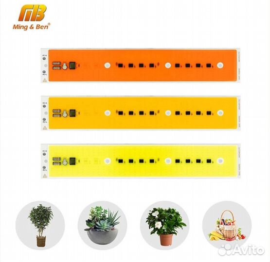 Светодиодная матрица фито светильник Led