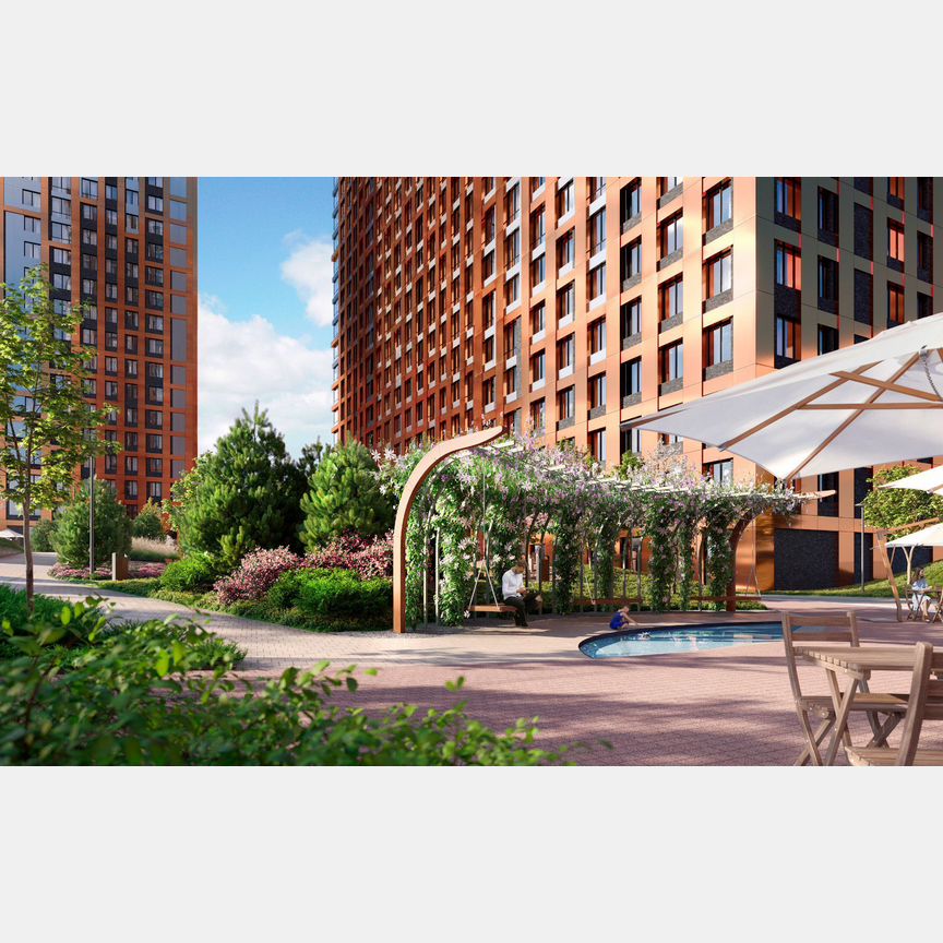 Квартира-студия, 32,7 м², 19/20 эт.