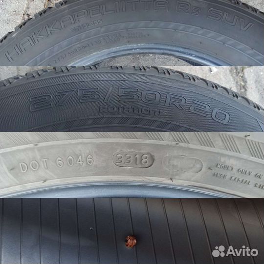 Nokian Tyres Hakkapeliitta R3 SUV 275/50 R20 113R