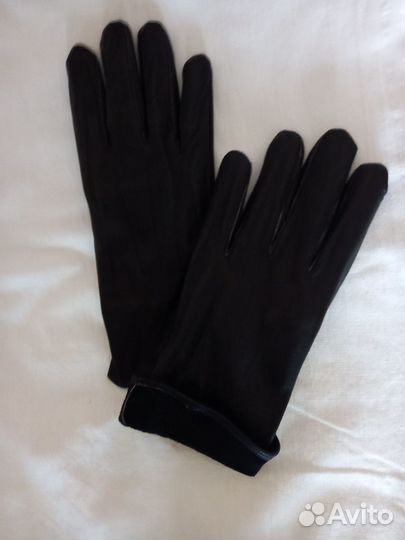 Мужские кожаные перчатки