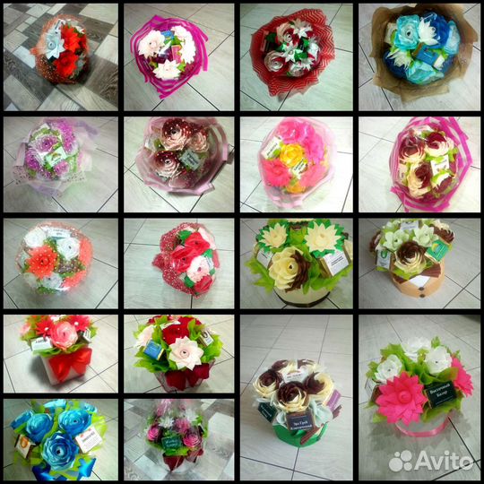 Букеты с чаем