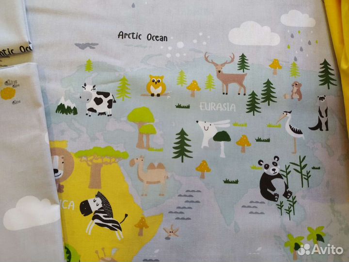 Постельное в детскую кровать